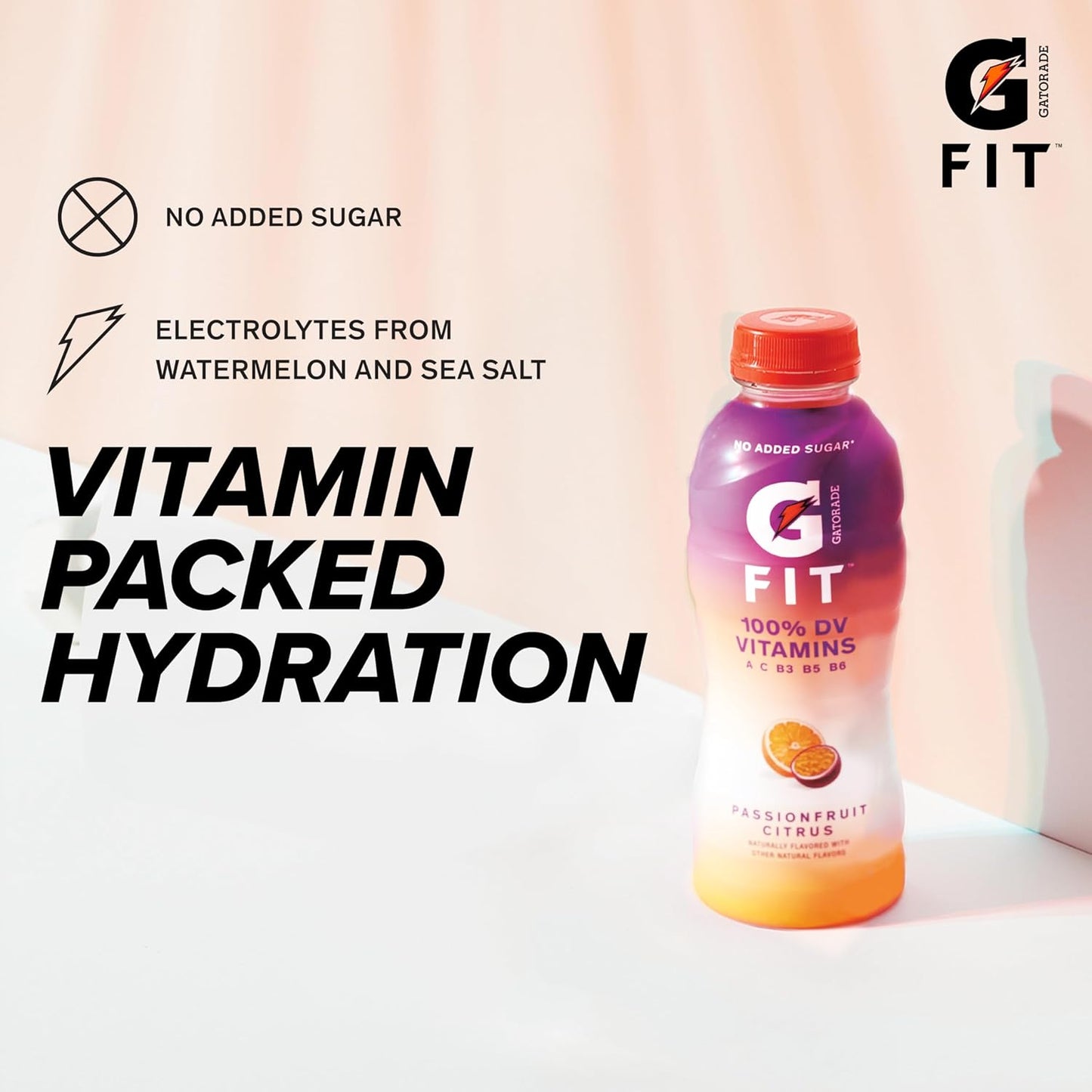 Gatorade Fit Electrolyte Beverage – Healthy Real Hydration (Blackberry Raspberry, 16.9 oz, 12 Pack) 🏃‍♂️💧
