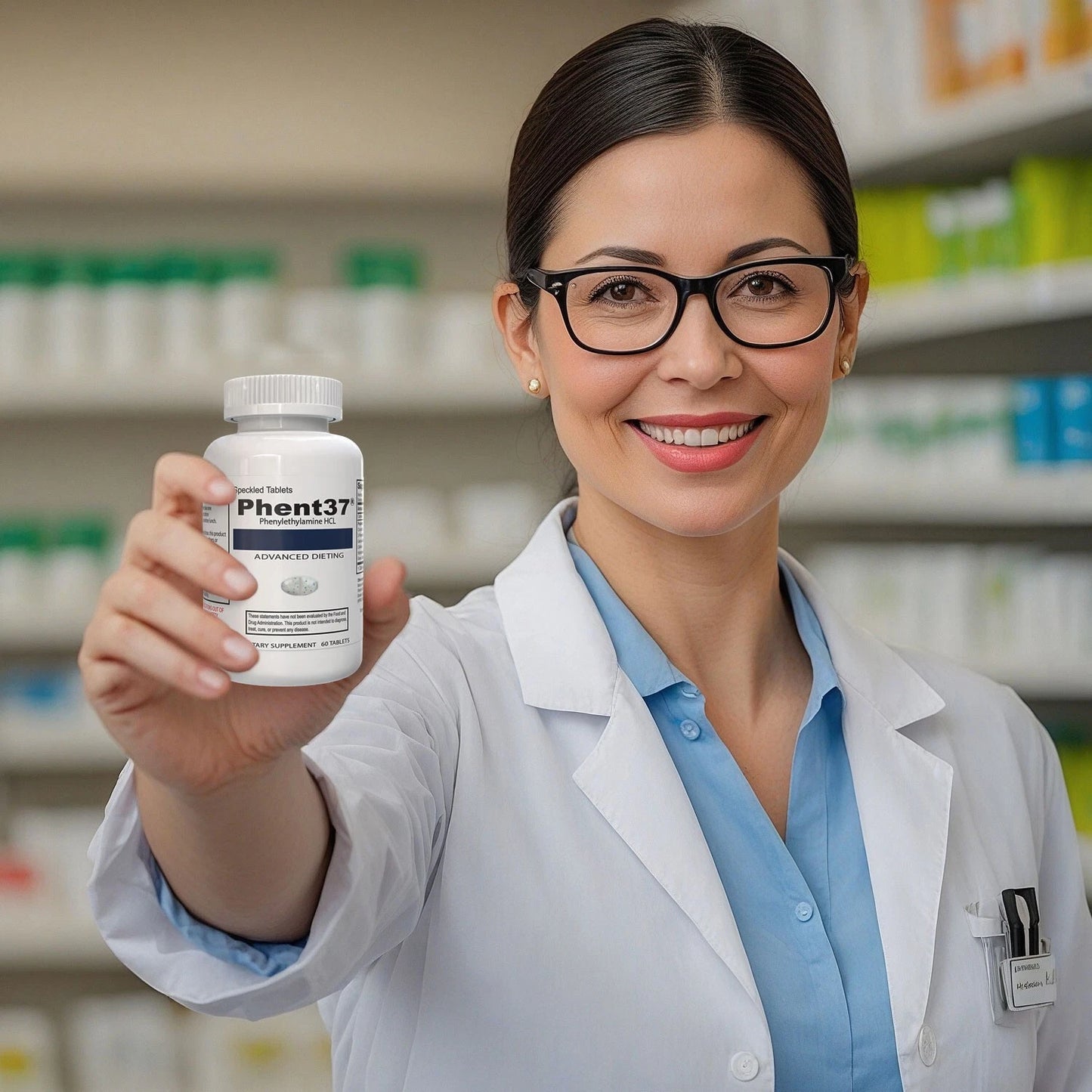 Phent37 60‑Tablet Fat Burner – Premium Phenylethylamine HCl Metabolism & Appetite Control Supplement