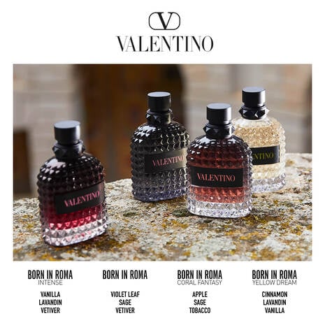 Valentino Born in Roma Uomo Intense Eau de Parfum – Men’s 100 ml, Vanilla‑Lavender Warm Woods