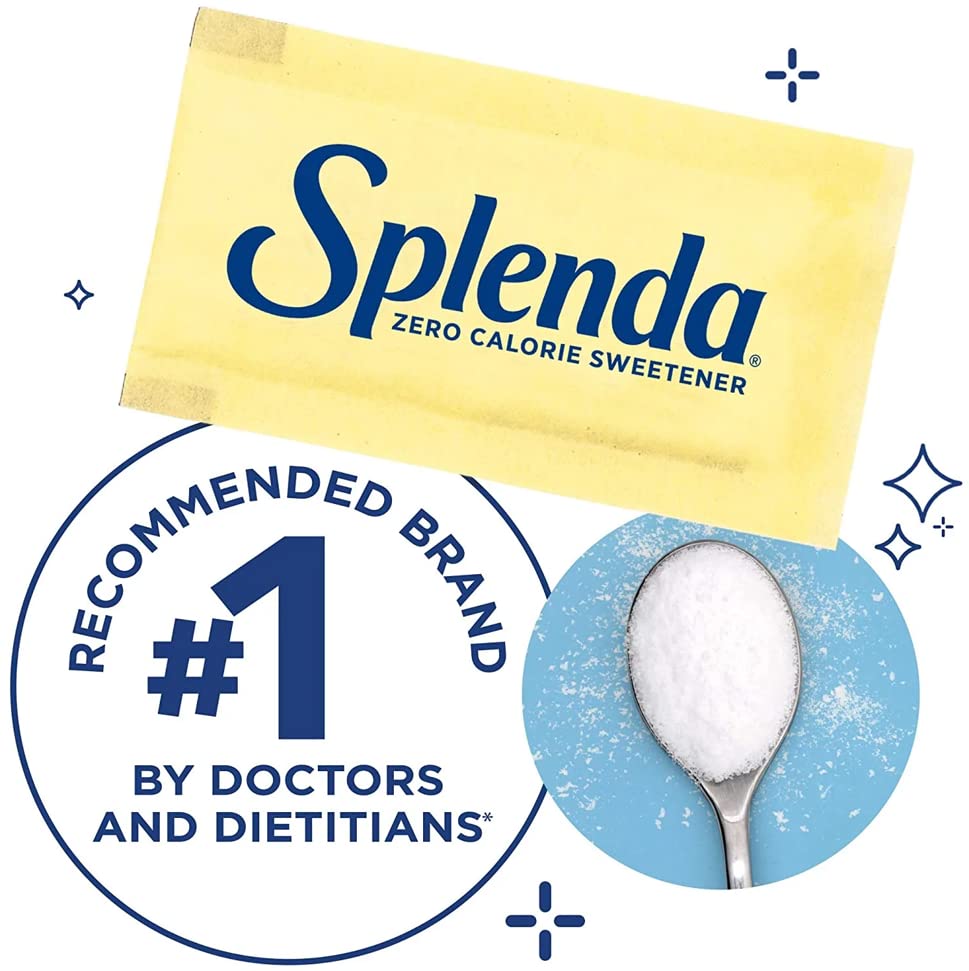 Splenda Zero Calorie Sweetener – 100 Count Packets 💛🍬
