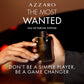 Azzaro The Most Wanted Intense EDP 3.3 oz – Woody Amber Spicy Cologne with Cardamom, Toffee & Amberwood