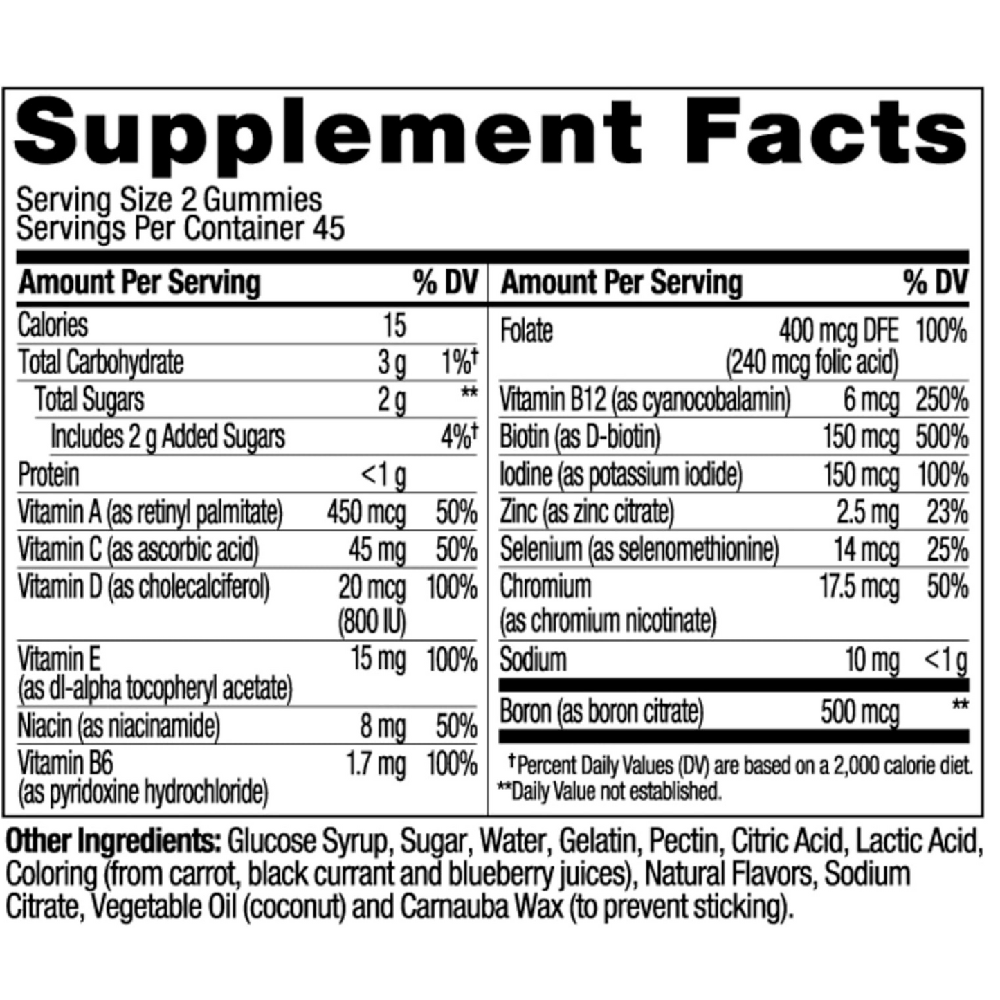 OLLY Women's Multivitamin Gummies – Blissful Berry Flavor 🍓💜