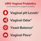 O Positiv URO Vaginal Probiotics – 60 Vegi‑Capsules for Vaginal pH Balance, Odor Control & Flora Support
