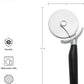 KitchenAid Classic Pizza Wheel – 9-Inch Sharp Stainless Steel Blade with Finger Guard & Comfort Grip Handle, Dishwasher Safe Pizza Cutter for Crusts, Pies & More (Black)
