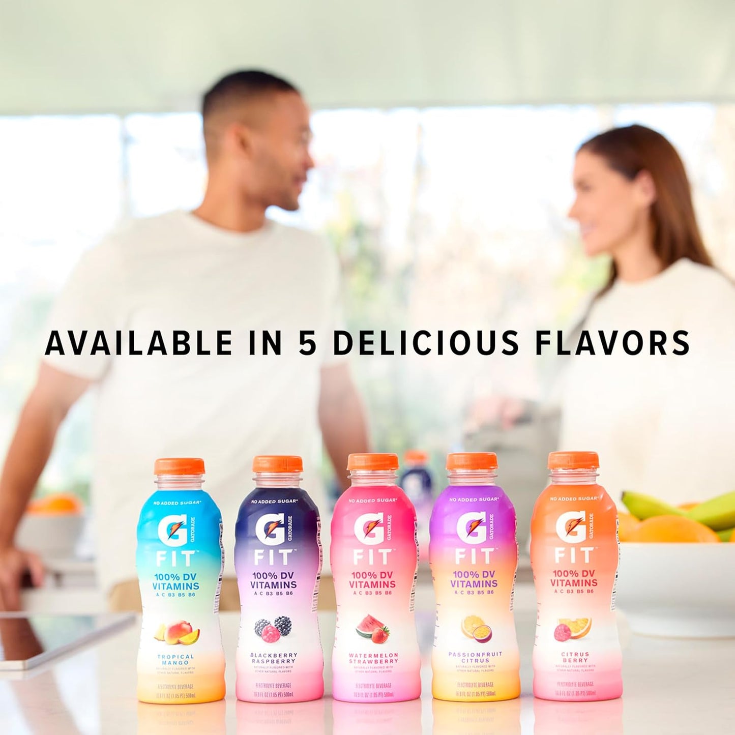 Gatorade Fit Electrolyte Beverage – Healthy Real Hydration (Blackberry Raspberry, 16.9 oz, 12 Pack) 🏃‍♂️💧